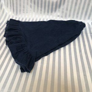 Vintage Lori Beth Demin Skirt with Ruffles and Pockets - size 10